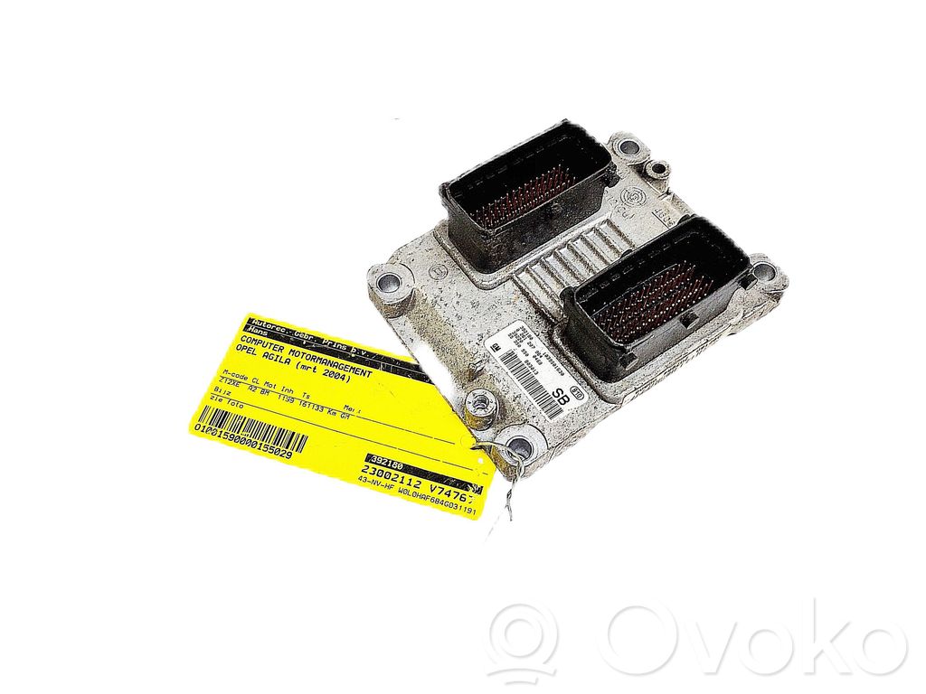 Engine control unit/module ECU   55350550