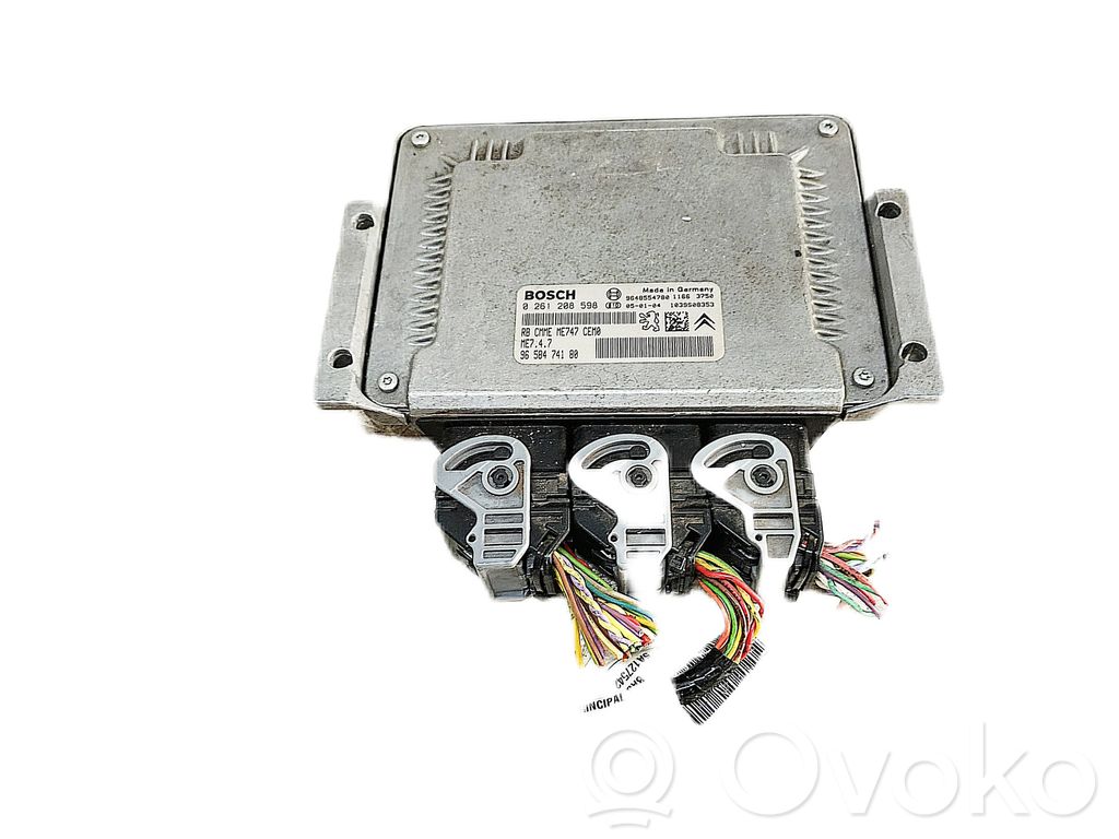 Citroen C4 I Engine control unit/module ECU 