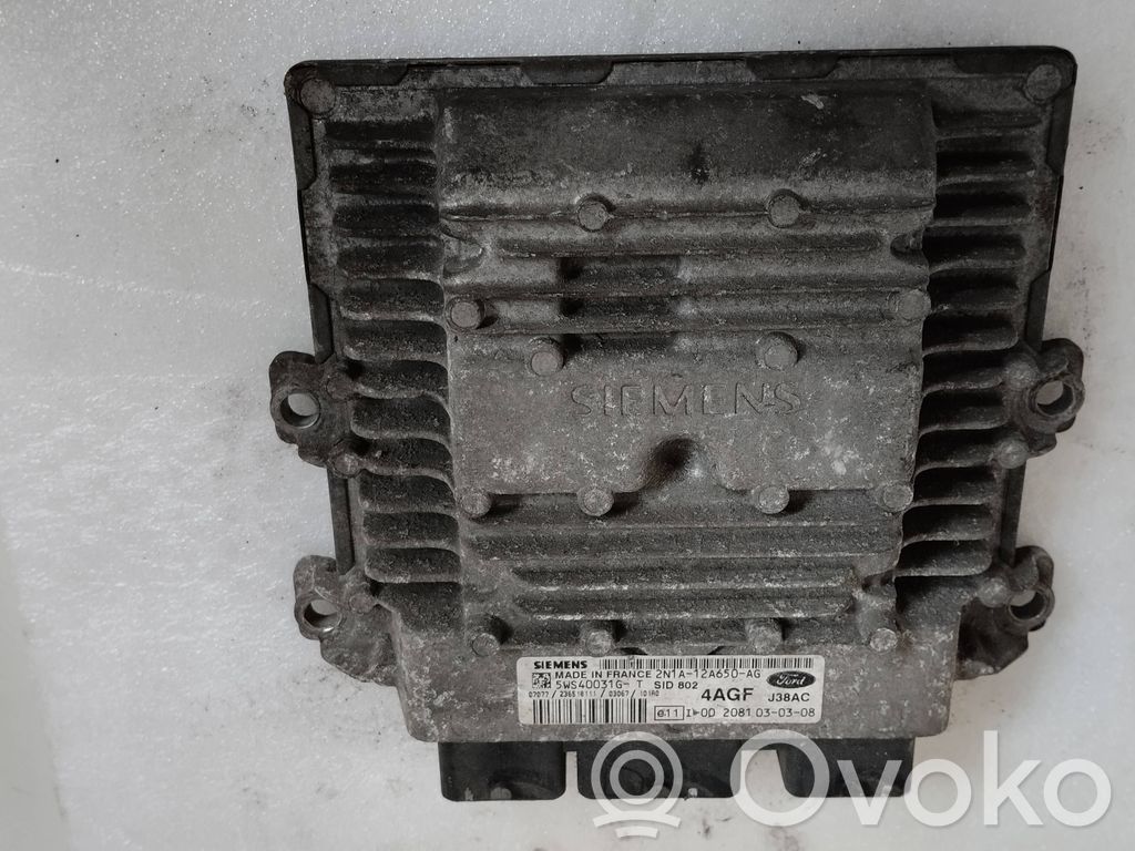 Engine control unit/module   2N1A12A650AG,5WS40031GT