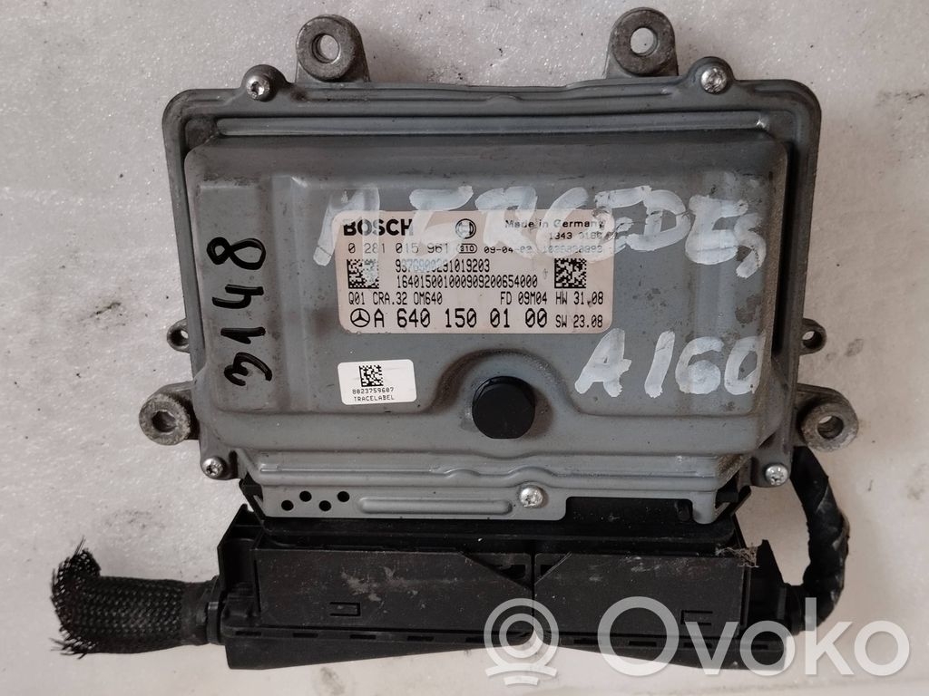 Mercedes-Benz A W169 Engine control unit/module 