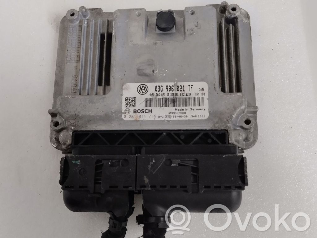 Skoda Octavia Mk2 (1Z) Engine control unit/module 