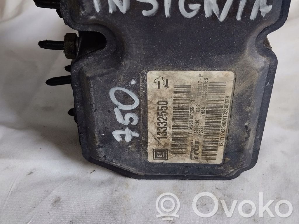 Opel Insignia A ABS Pump 