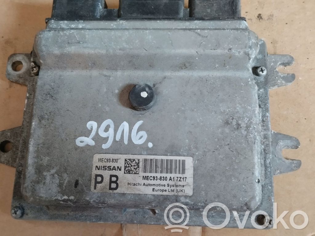 Nissan Note (E11) Engine control unit/module 