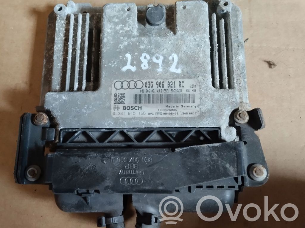 Audi A3 S3 8P Engine control unit/module 