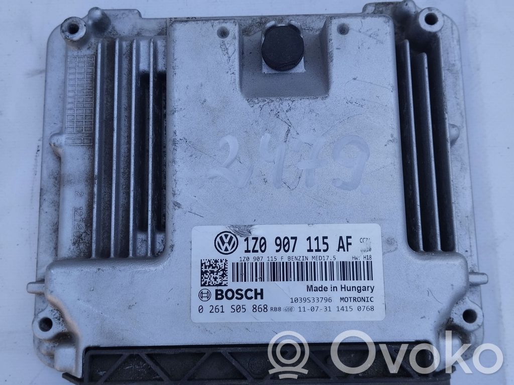 Skoda Superb B6 (3T) Engine control unit/module 