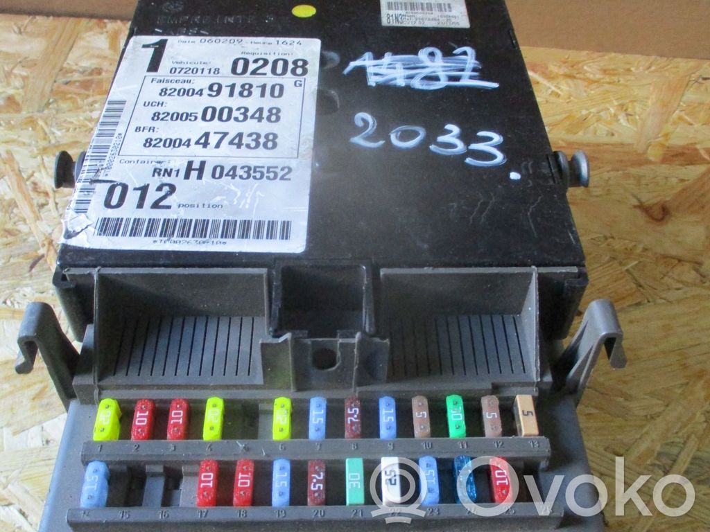 Renault Laguna II Unitate/modul comandă imobilizator 
