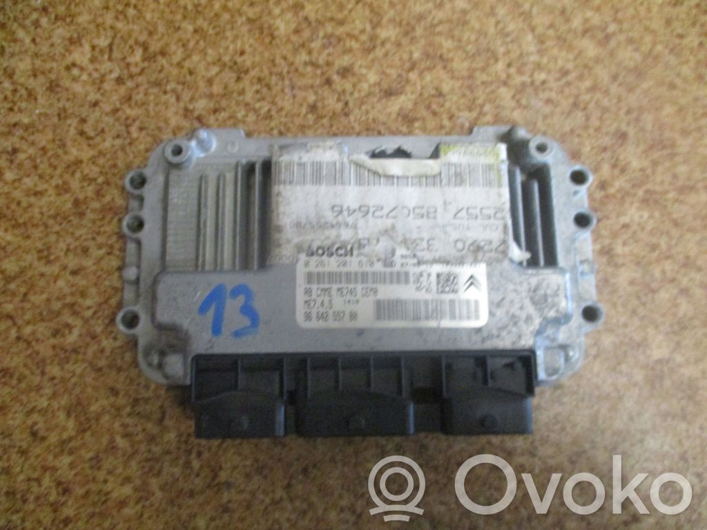 Peugeot 307 Engine control unit/module 