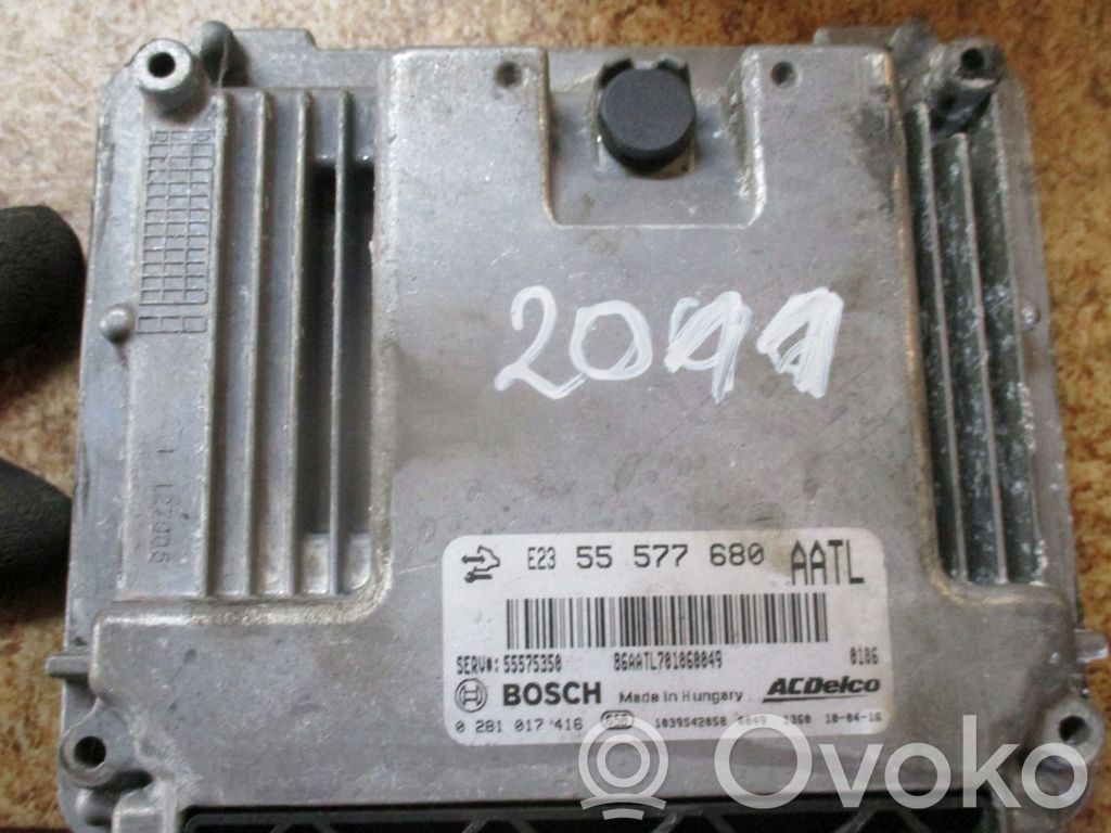 Opel Astra H Engine control unit/module 