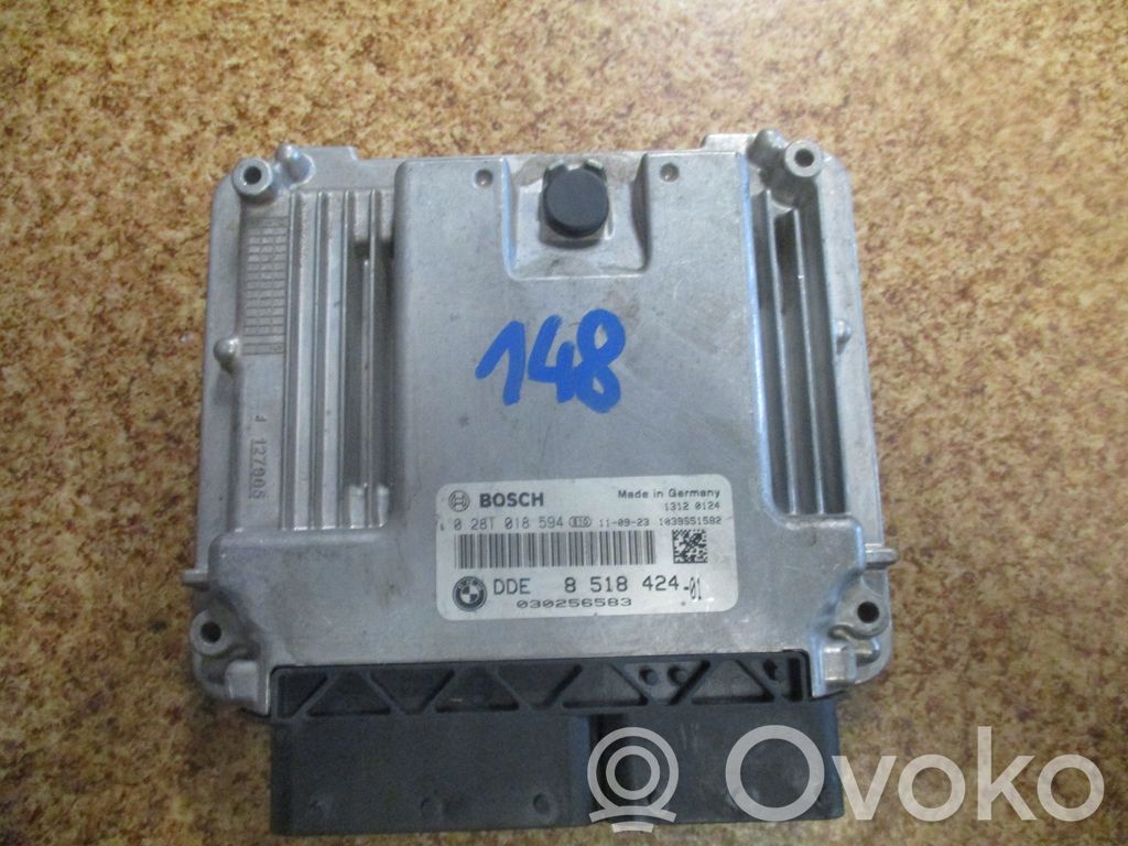BMW 1 F20 F21 Dzinēja vadības bloks 