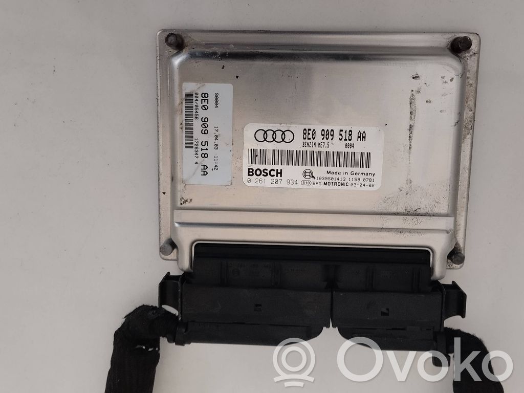 Audi A4 S4 B6 8E 8H Engine control unit/module 