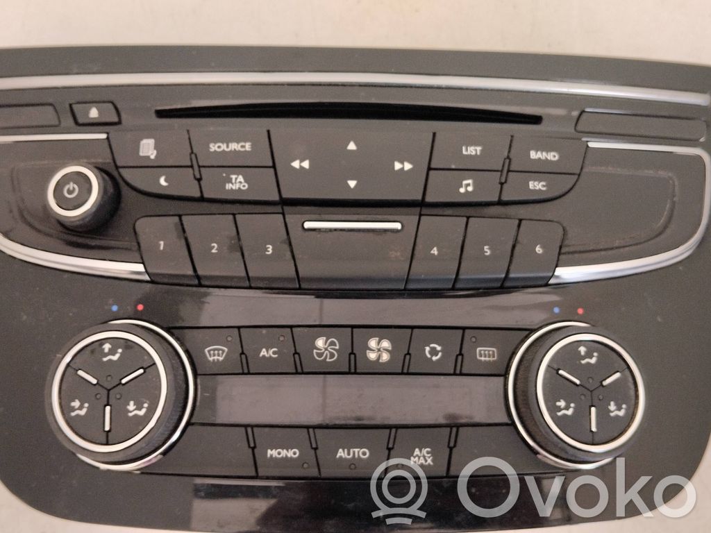Peugeot 508 Climate control unit 