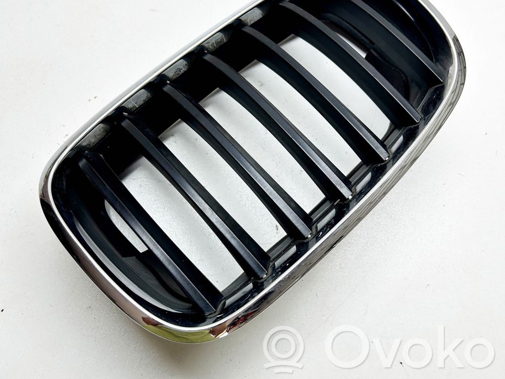 BMW X5 E70 Front bumper upper radiator grill 