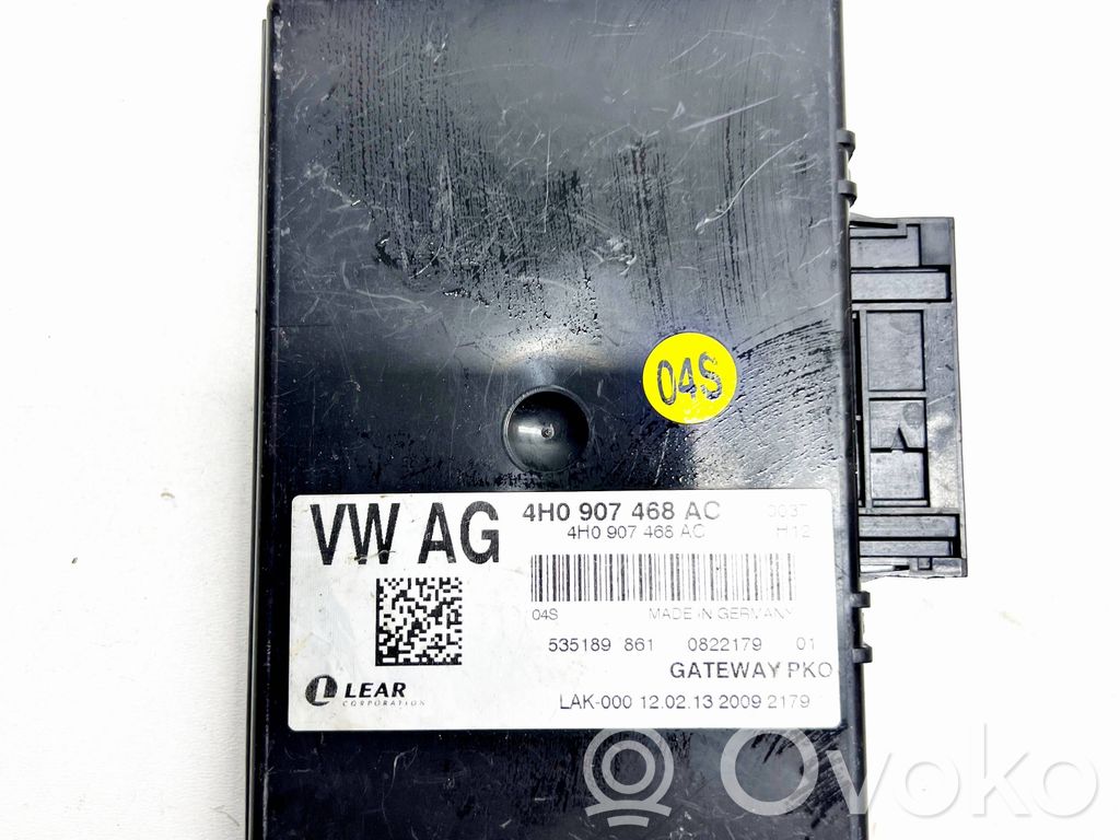 Gateway control module   4H0907468AC