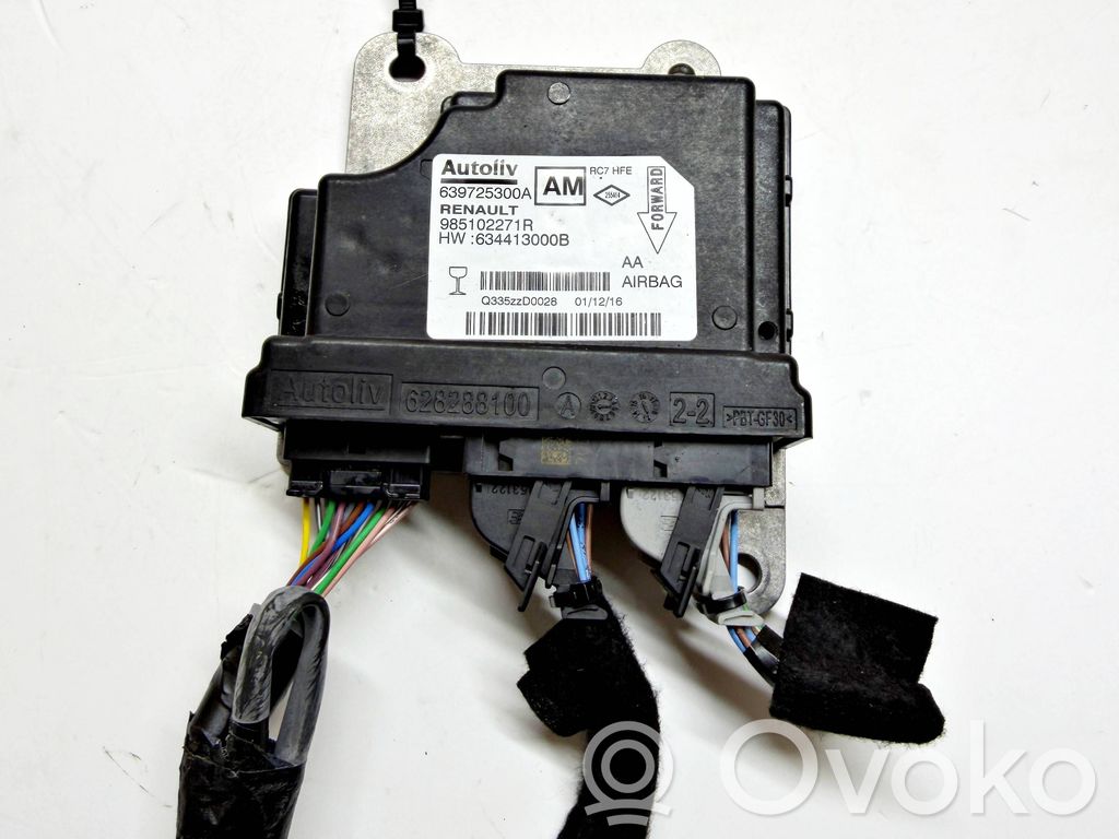 Renault Kadjar Airbag control unit/module 