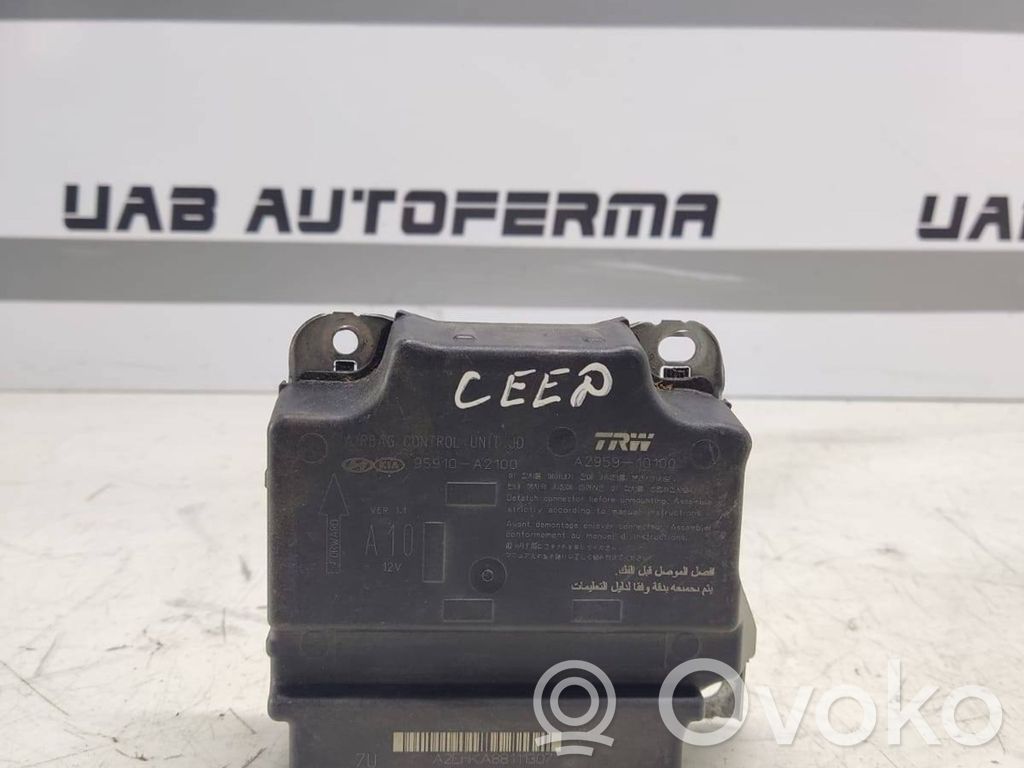 Airbag control unit/module   95910A2100,A29591010