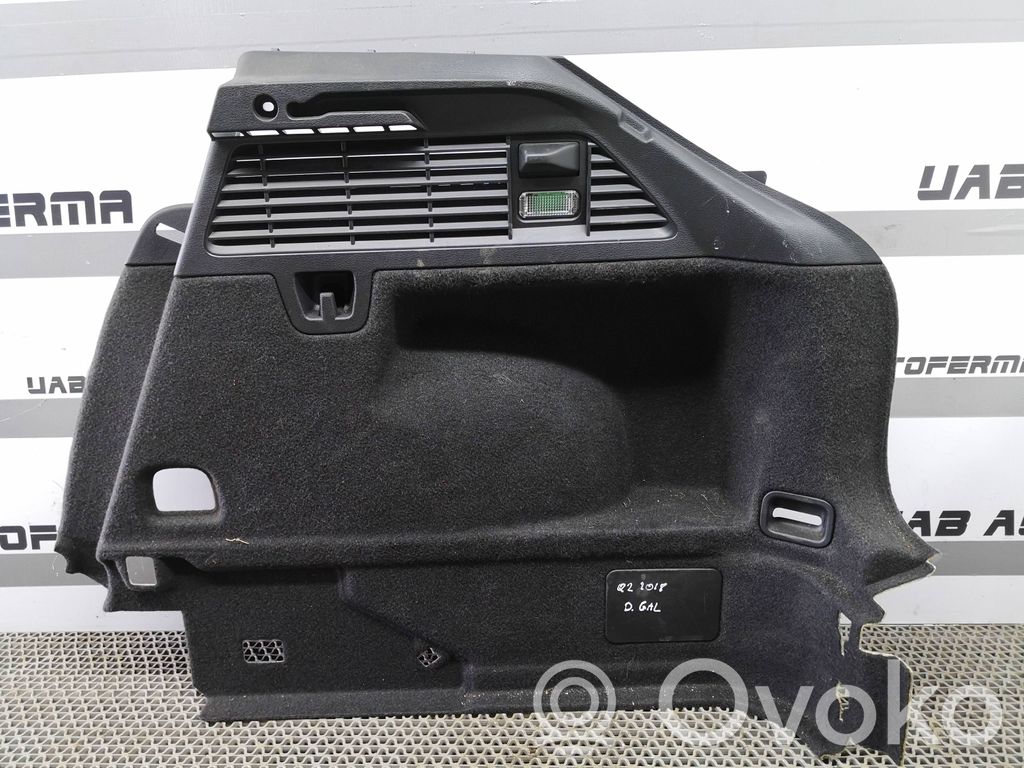 Audi Q2 - Trunk/boot side trim panel 
