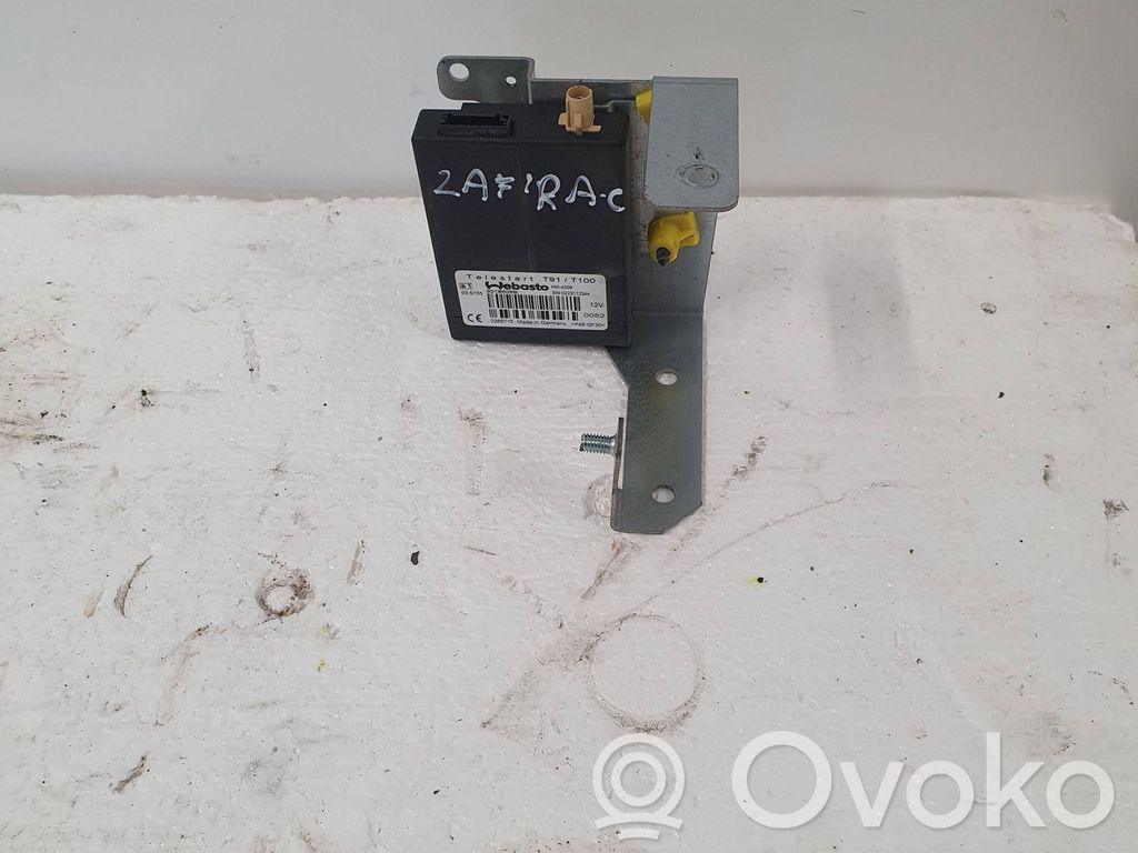 Opel Zafira C Auxiliary heating control unit/module 
