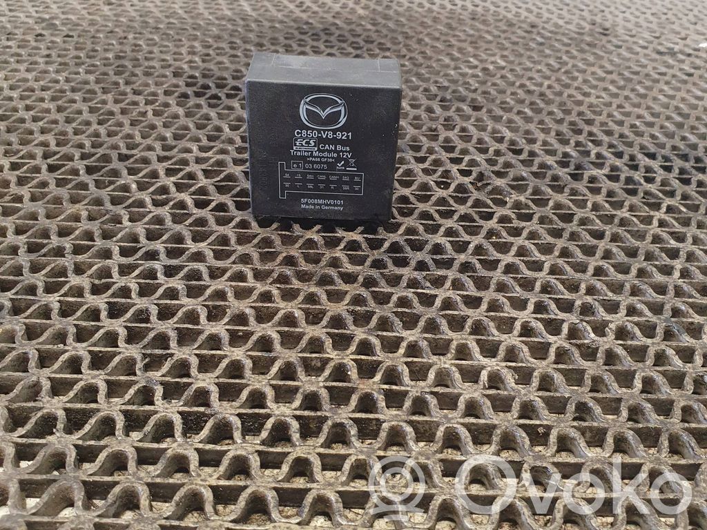 Mazda 3 II Unidad de control/módulo de la barra de remolque 