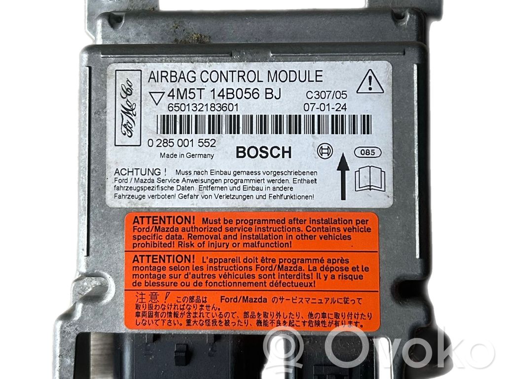 Airbag control unit/module   4M5T14B056BJ
