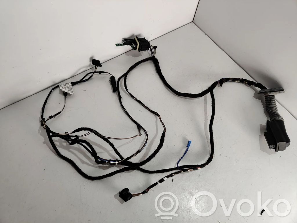 BMW 3 F30 F35 F31 Wiązka przewodów drzwi przednich 