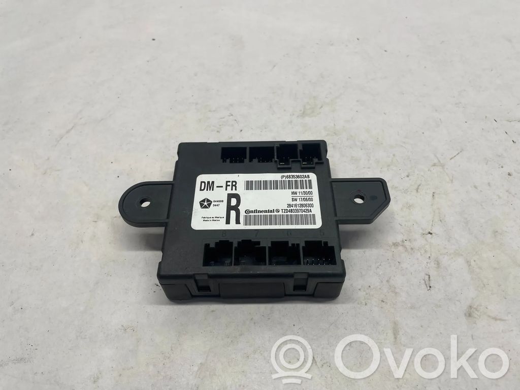 Door control unit/module   P68353602AB,68353602AB