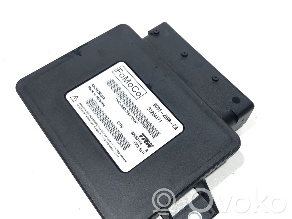 Module de commande de frein à main   6G912598CA,31264471,32620184
