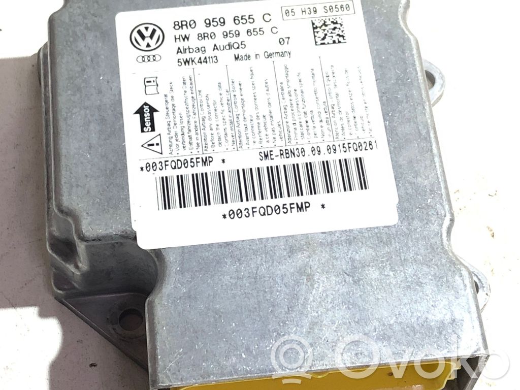 Sterownik / Moduł Airbag   8R0959655C