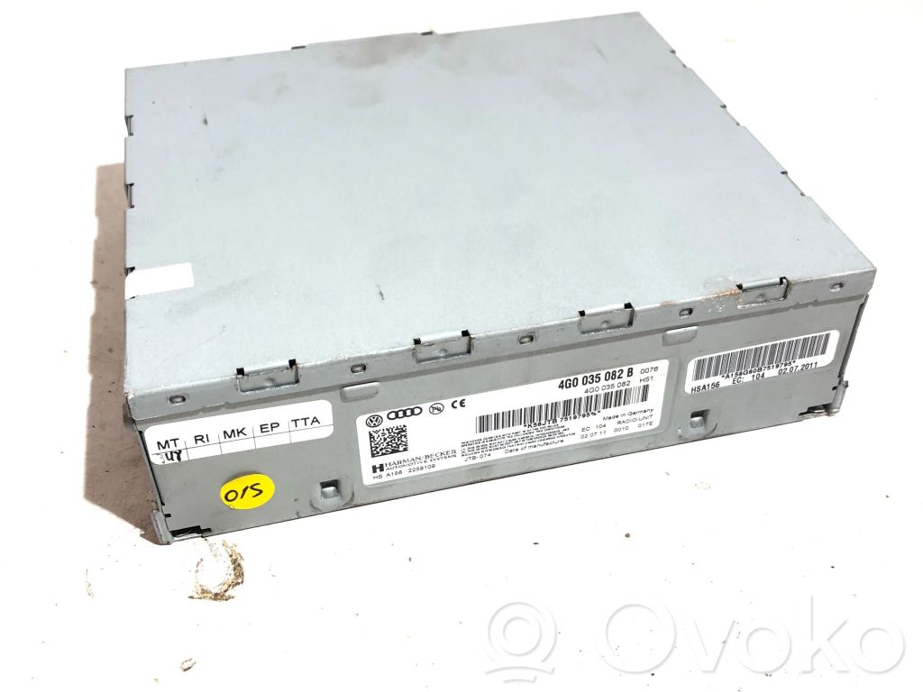 Audi Q7 4L GPS navigation control unit/module 