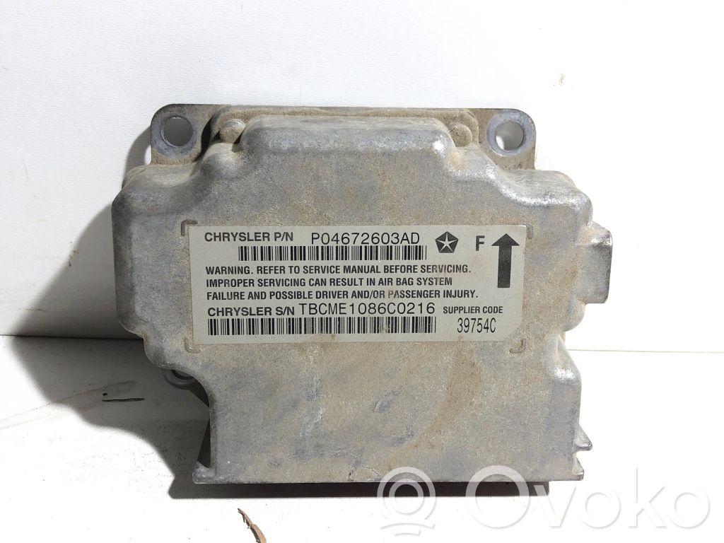 Dodge Caliber Airbag control unit/module 