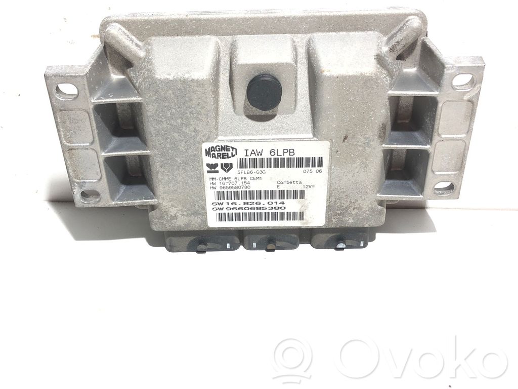 Peugeot 407 Engine control unit/module 