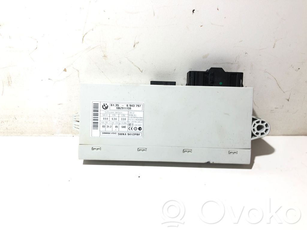 BMW 5 E60 E61 CAS control unit/module 
