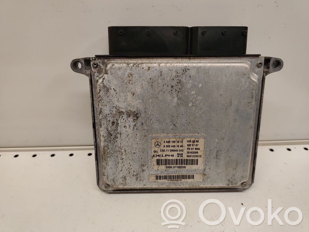 Mercedes-Benz C W204 Engine control unit/module 