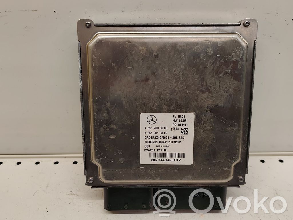 Mercedes-Benz Sprinter W907 W910 Engine control unit/module 