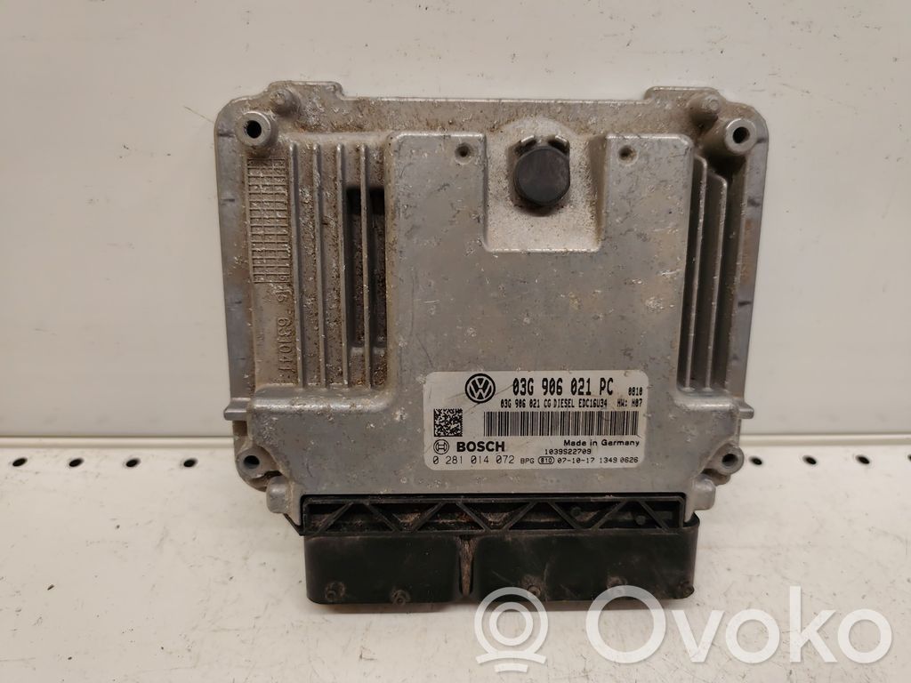 Volkswagen Caddy Engine control unit/module 