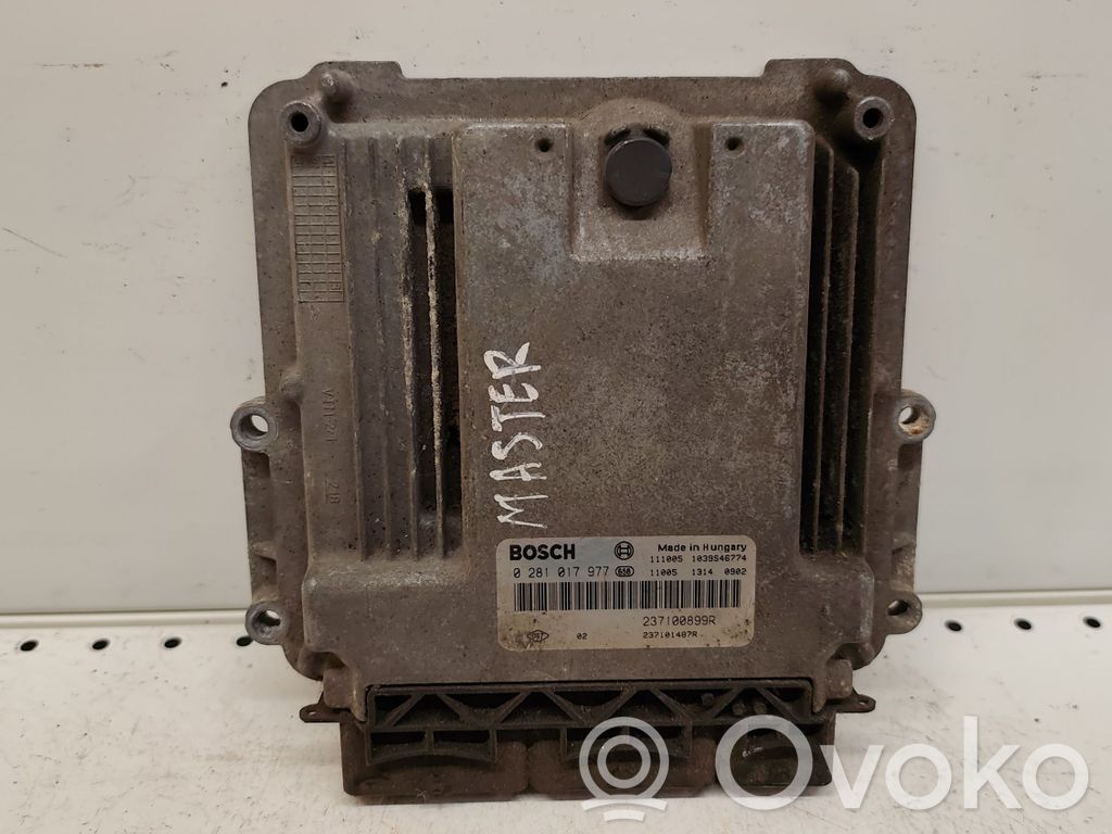 Renault Master III Engine control unit/module 
