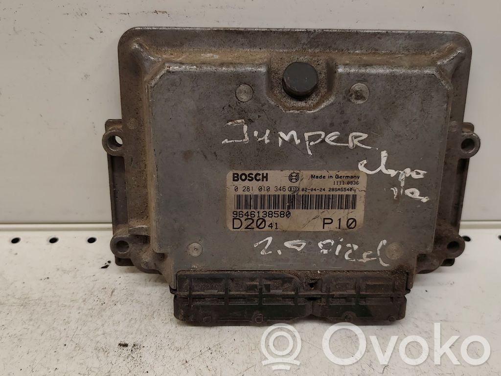 Peugeot Boxer Engine control unit/module 