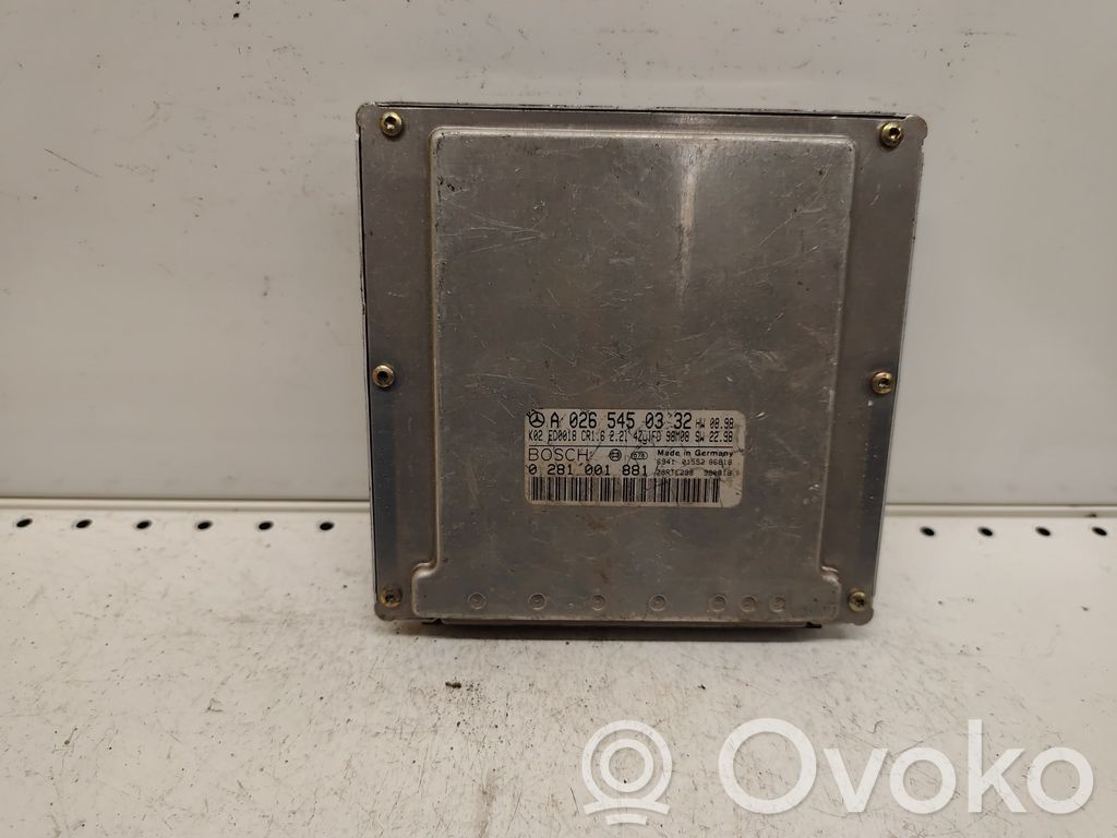 Mercedes-Benz E W210 Unitate/modul de control motor 