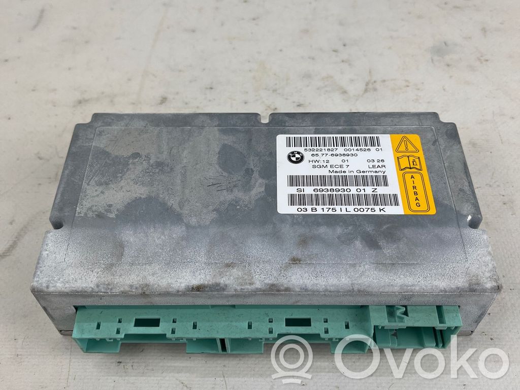 BMW 5 E60 E61 Airbag control unit/module 