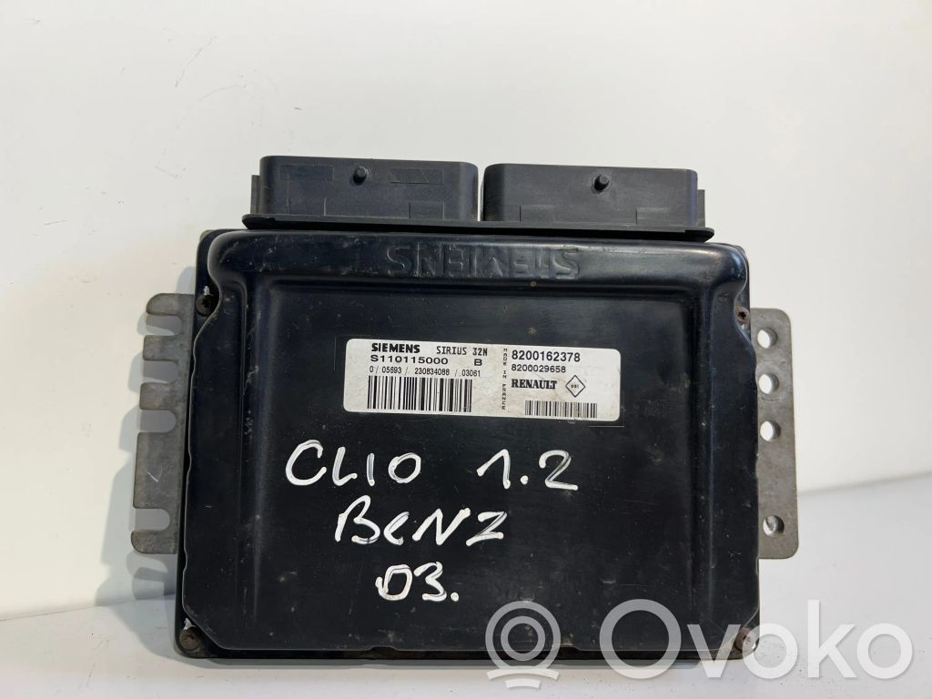 Renault Clio II Moottorin ohjainlaite/moduuli 