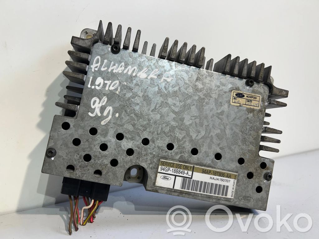 Other control units/modules   94AP18T806AA,94GP18B849A,HAJA150707