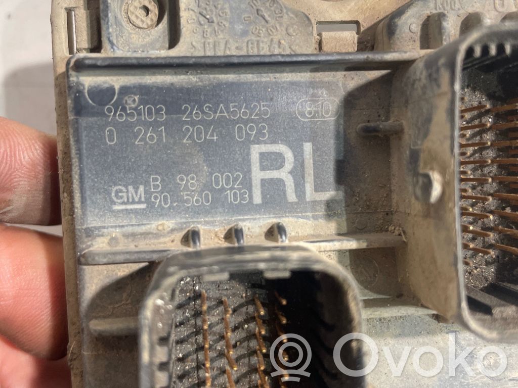 Opel Astra G Engine control unit/module 