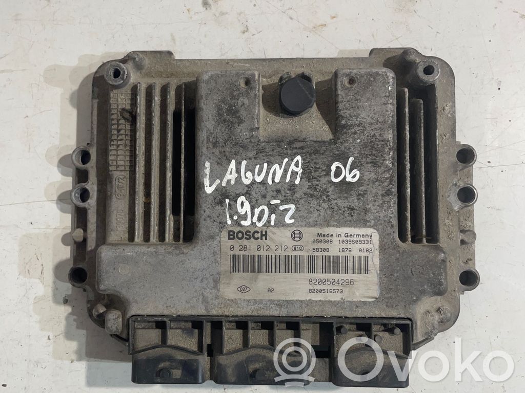 Renault Laguna II Engine control unit/module 
