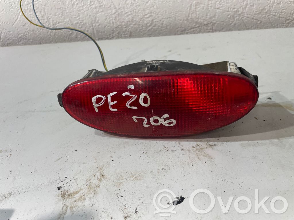 Peugeot 206 Rear fog light 