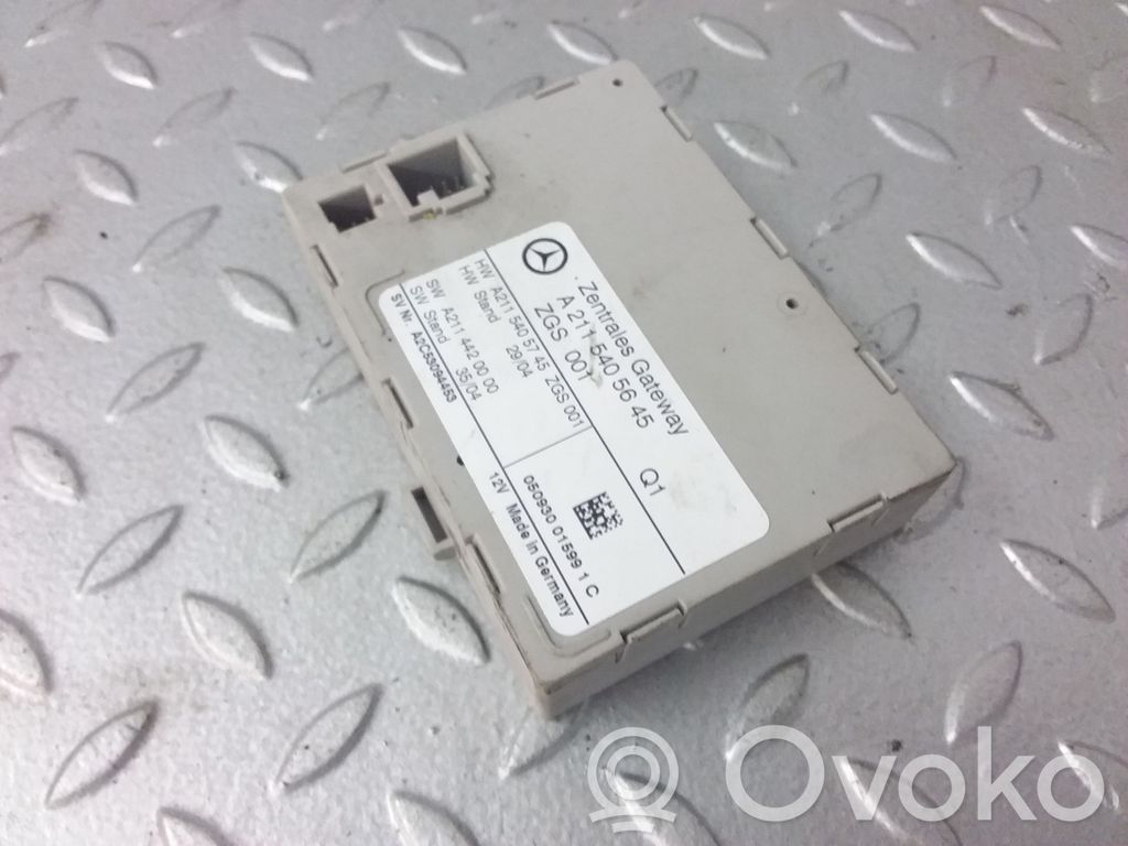 Mercedes-Benz E W211 Unidad de control/módulo del bloqueo de puertas 
