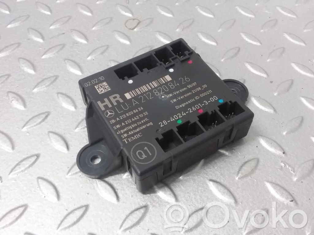 Mercedes-Benz E W212 Door control unit/module 