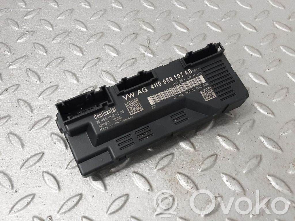 Tailgate/trunk control unit/module   4H0959107AB,4H0959107M