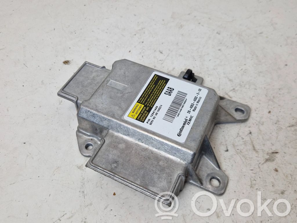 Saab 9-3 Ver2 Airbag control unit/module 