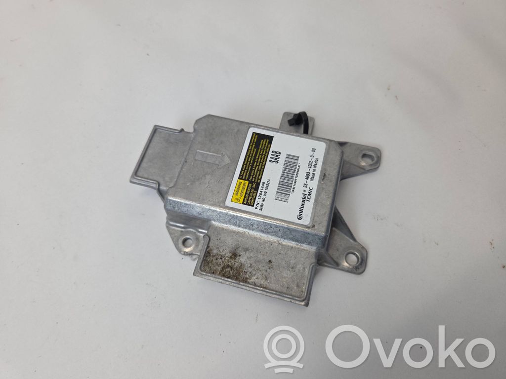 Saab 9-3 Ver2 Airbag control unit/module 