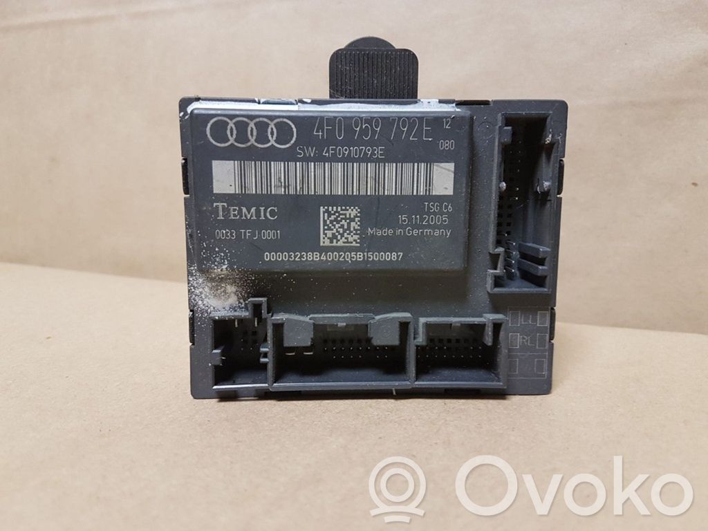 Door control unit/module   4F0959792E