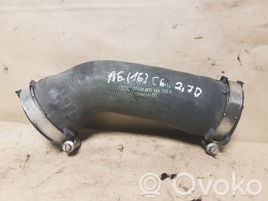 Audi A6 S6 C6 4F Intercooler hose/pipe 